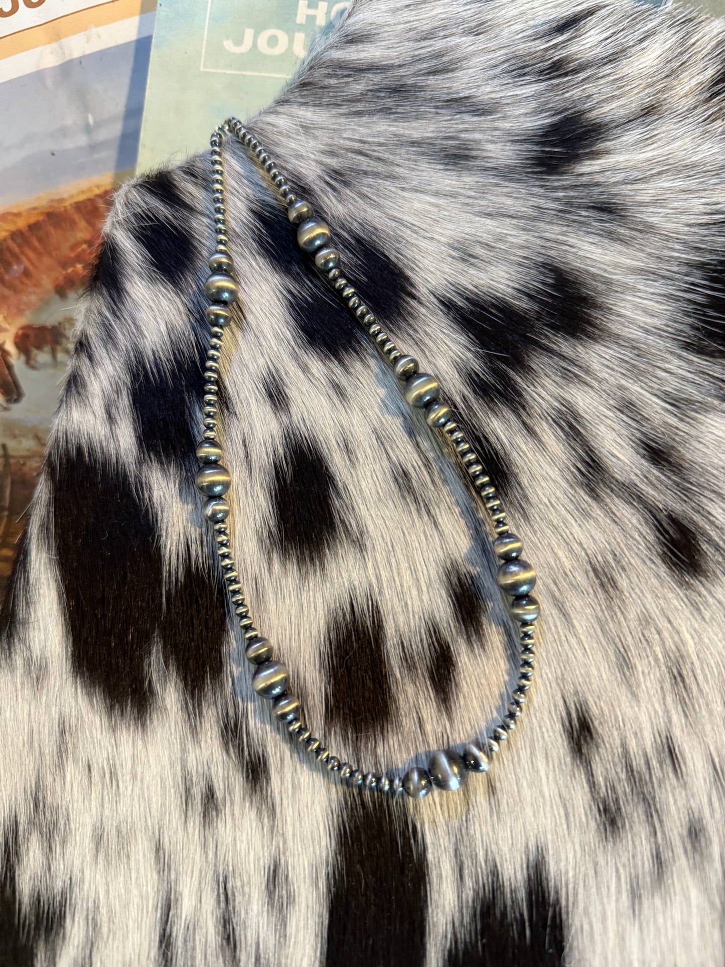 #049 3/6/8mm Graduated Sterling Pearls