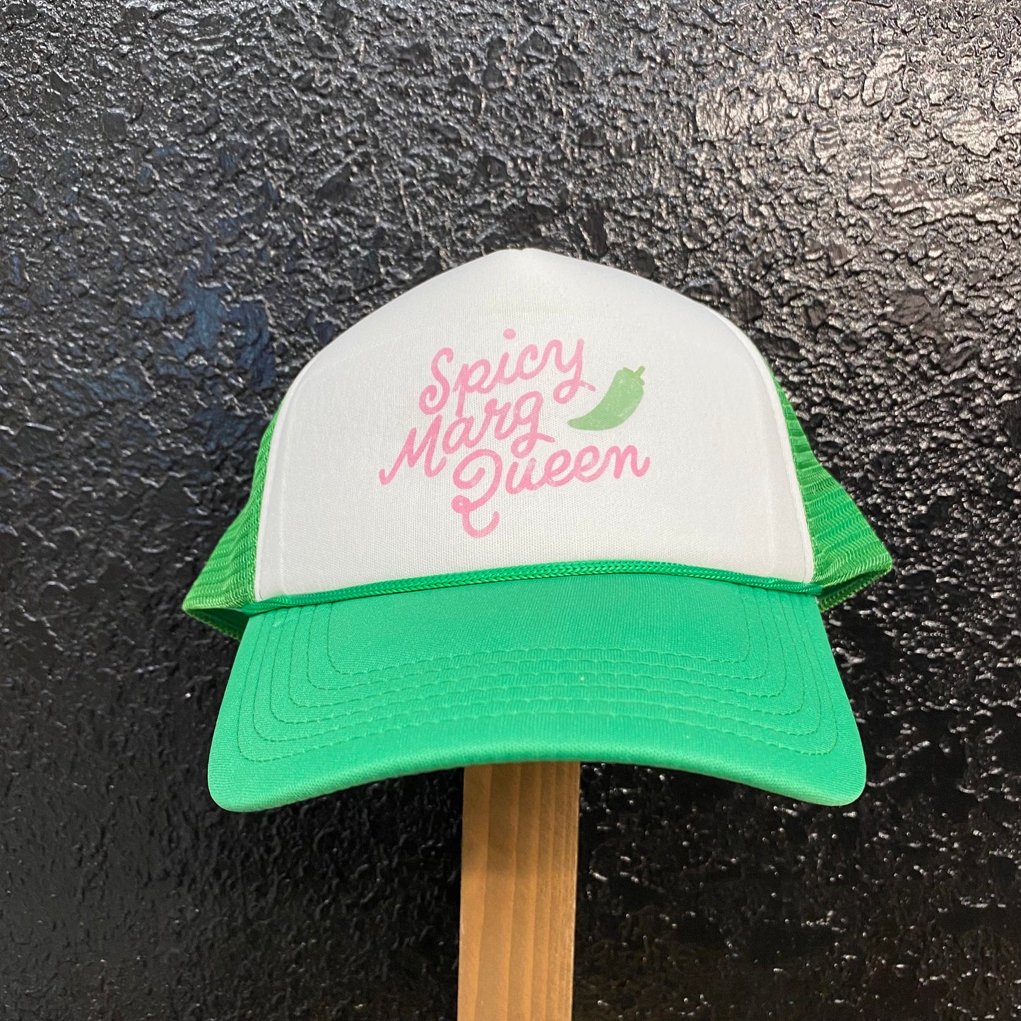 “Spicy Marg Queen” Green Cap