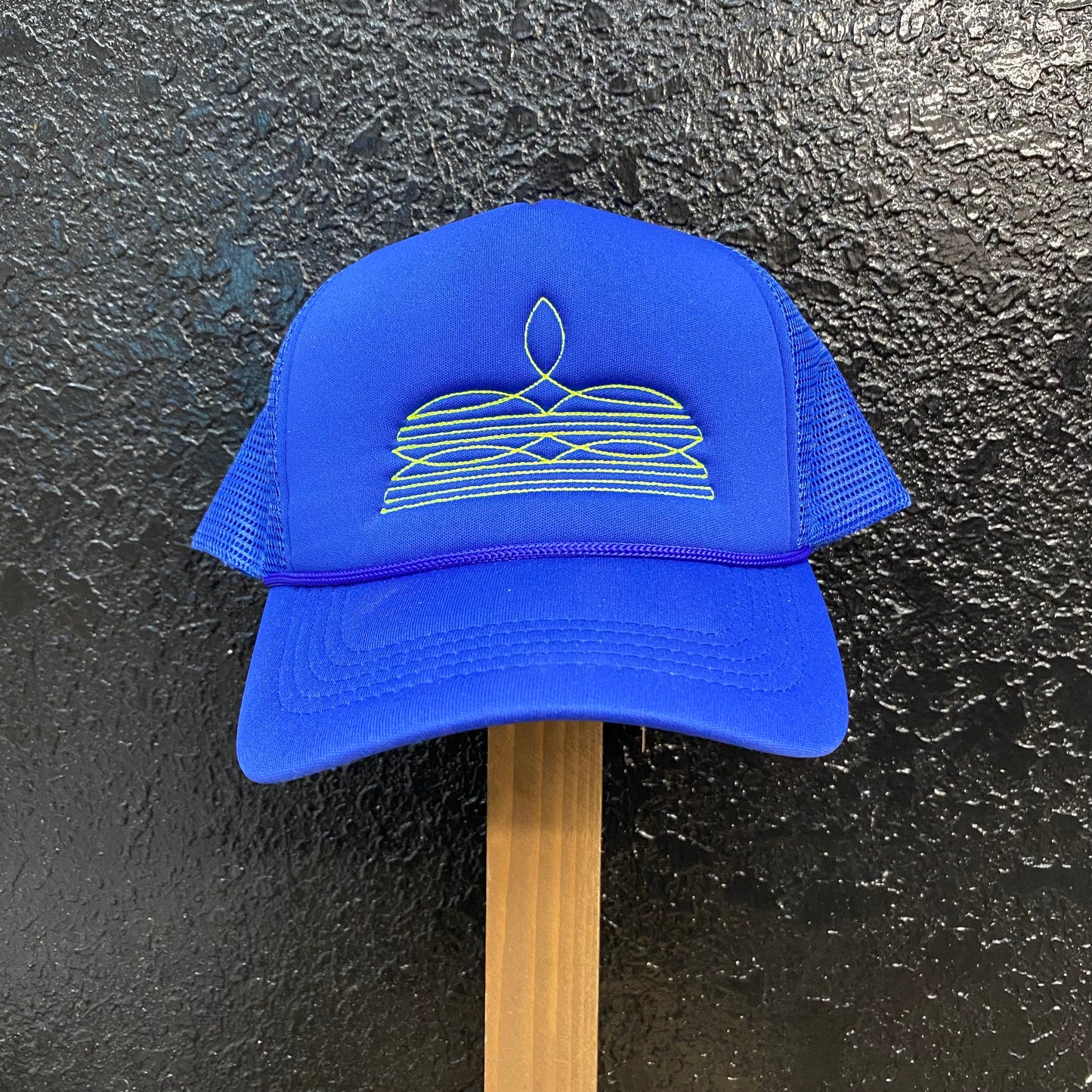 Neon Blue Cap