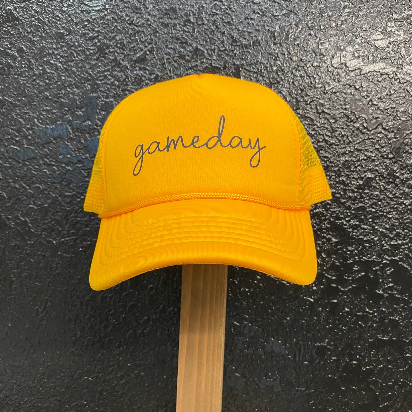 “Gameday” Yellow Cap