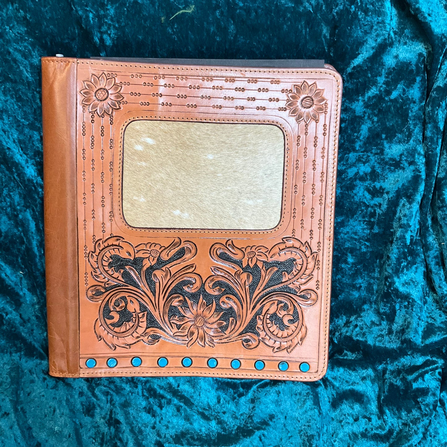 Leather Tooled Day Planner