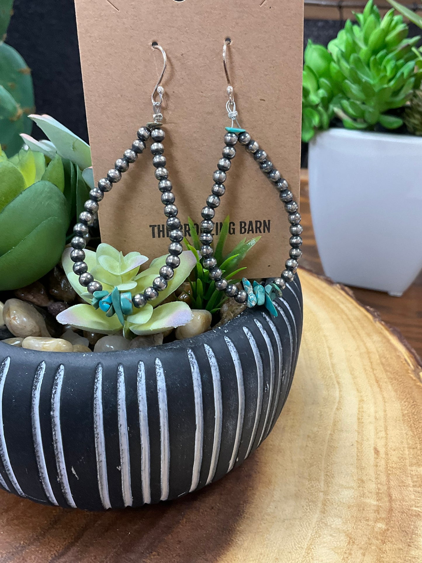 Navajo Pearl Earrings