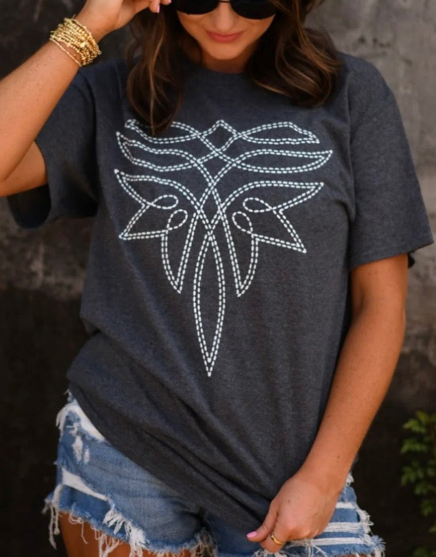 Boot Stitch T-Shirt