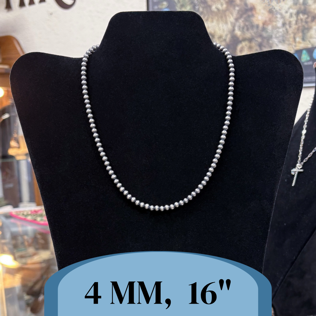 Navajo Pearls 4MM 16”