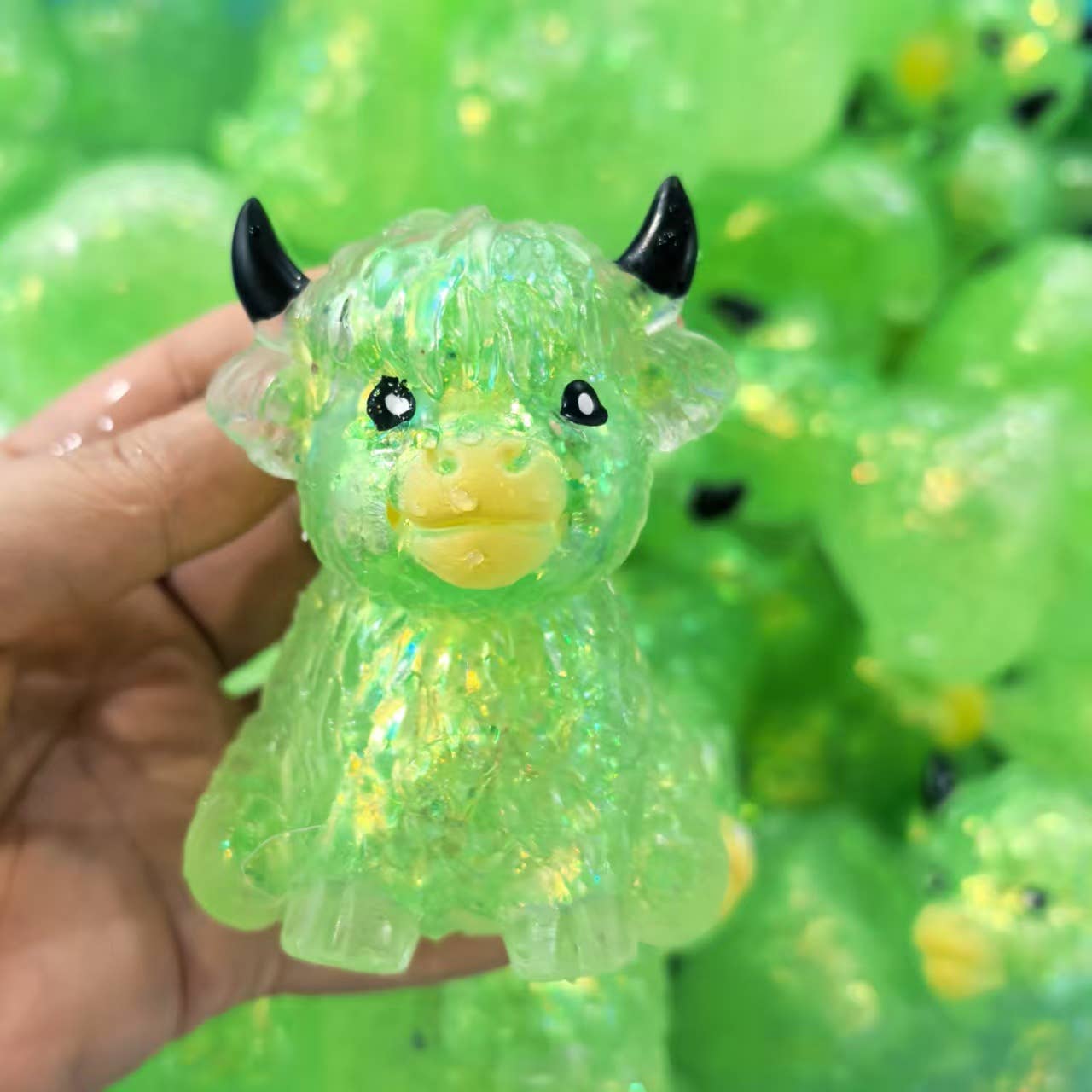 Highland Cow Squishy Squeeze Toy Fidget Toy