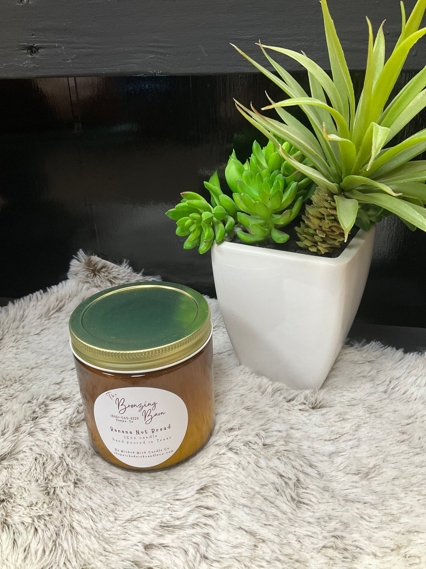 Banana Nut Bread 16 oz candle