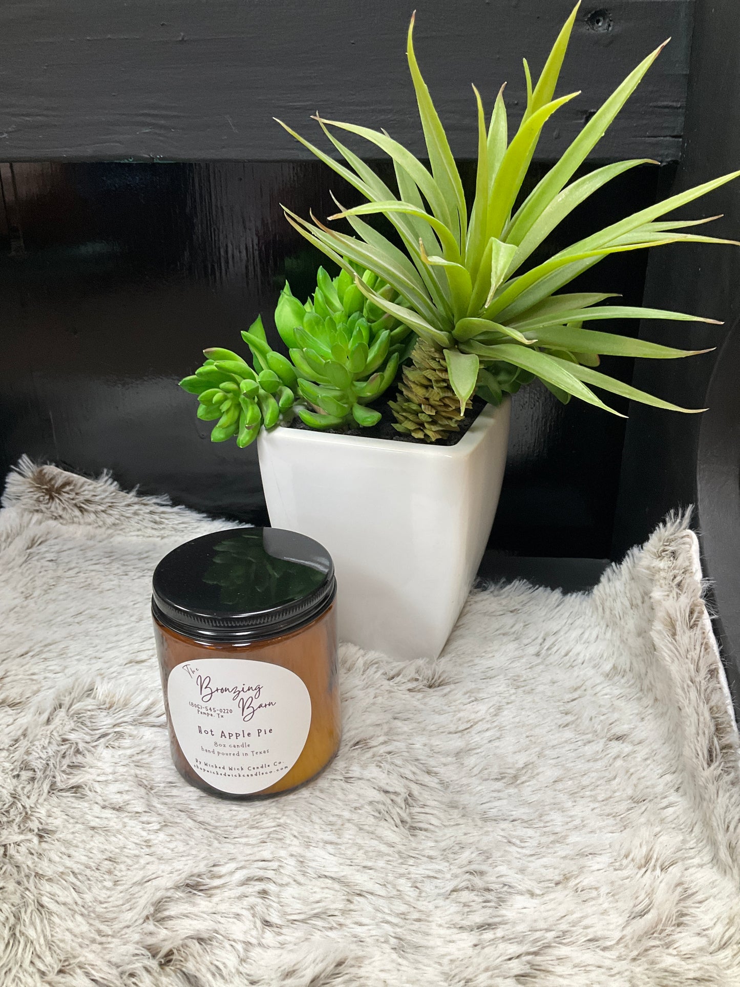 Hot Apple Pie 8 oz candle