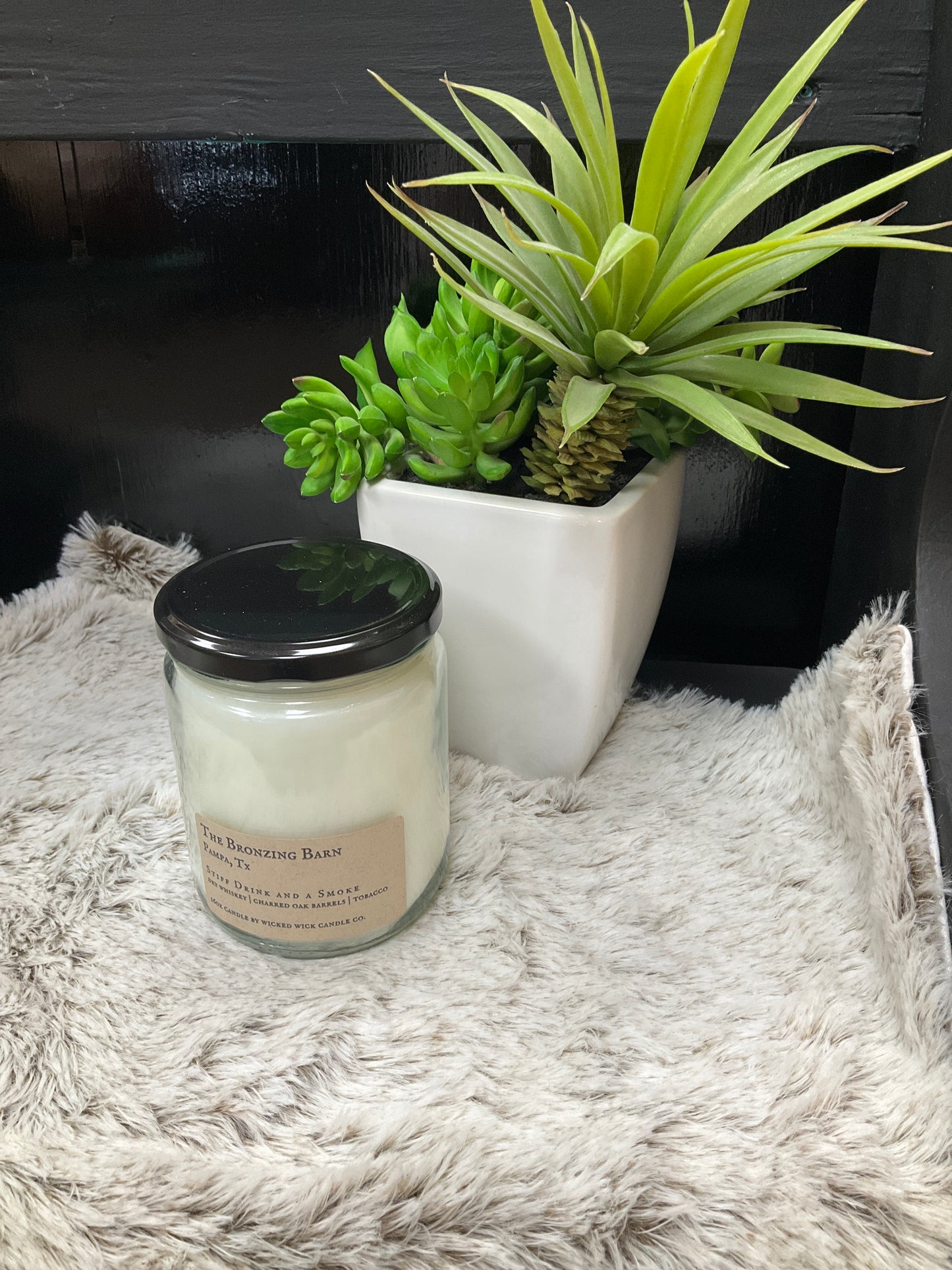 Stiff Drink and Smoke 16 oz Candle