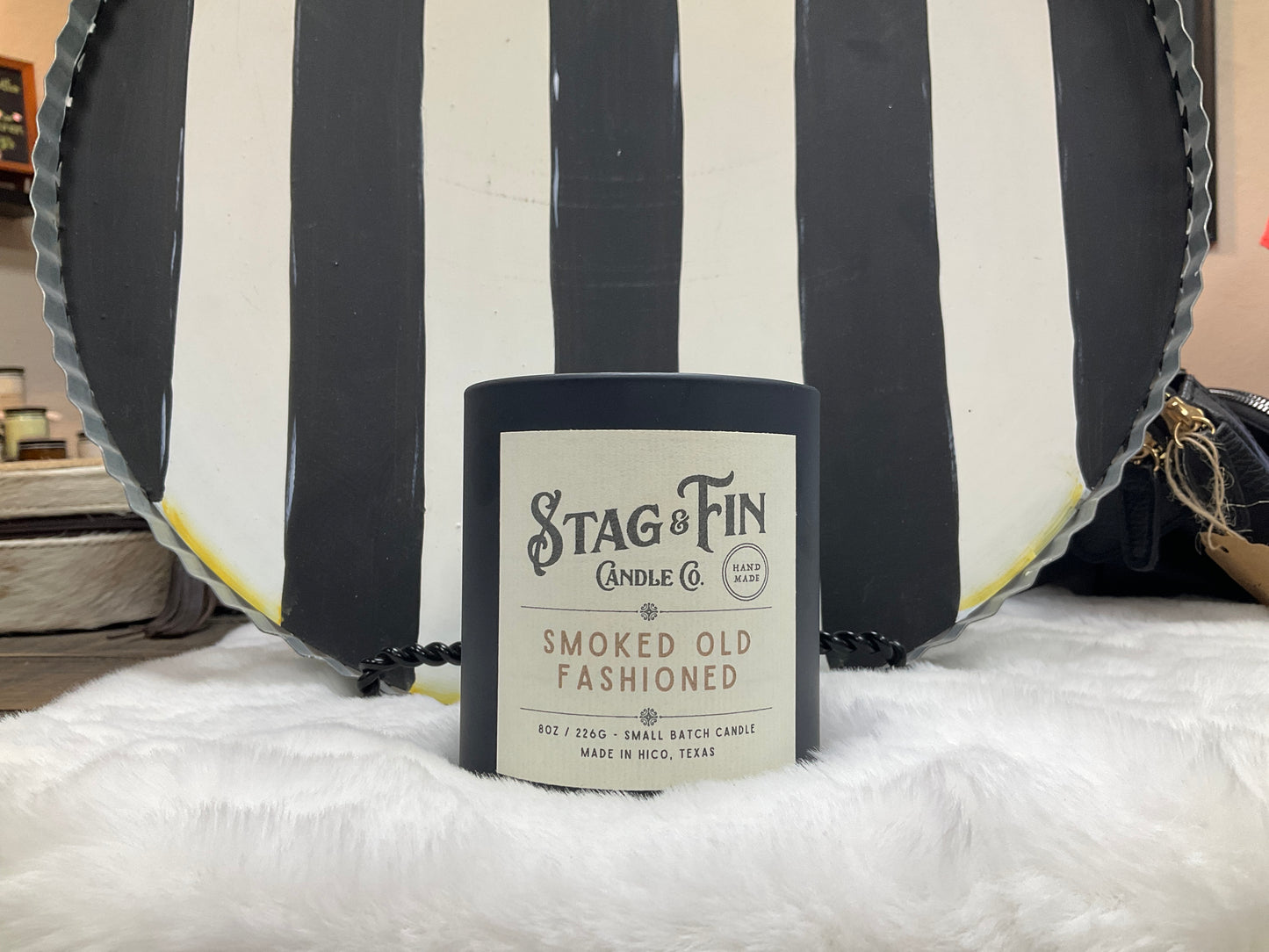 Stag and Fin Smoked Old Fashioned Candle