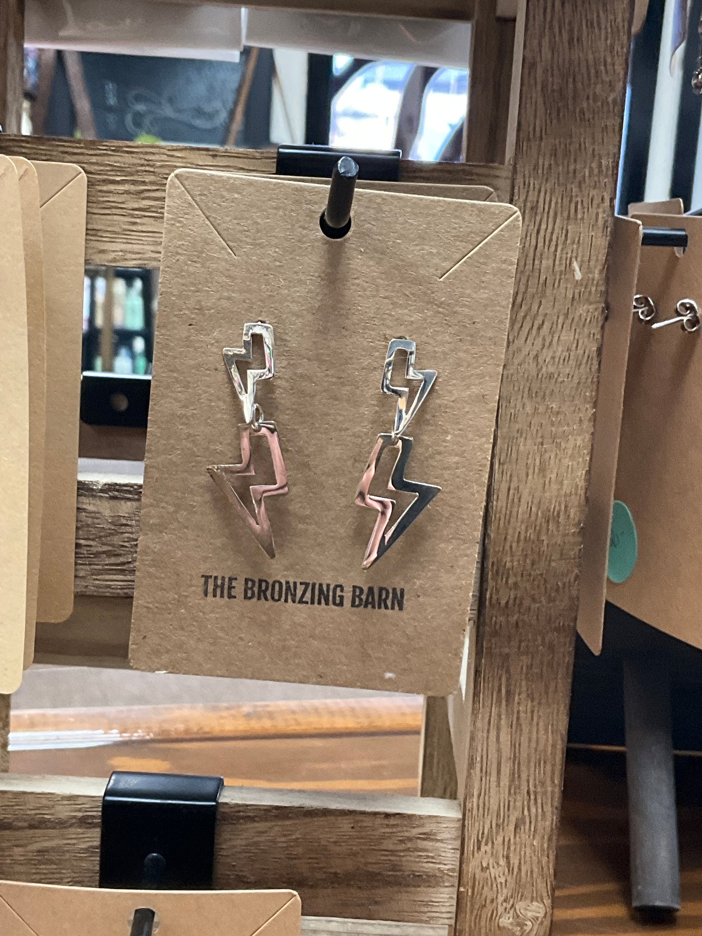 Lightning Bolt Double Earrings