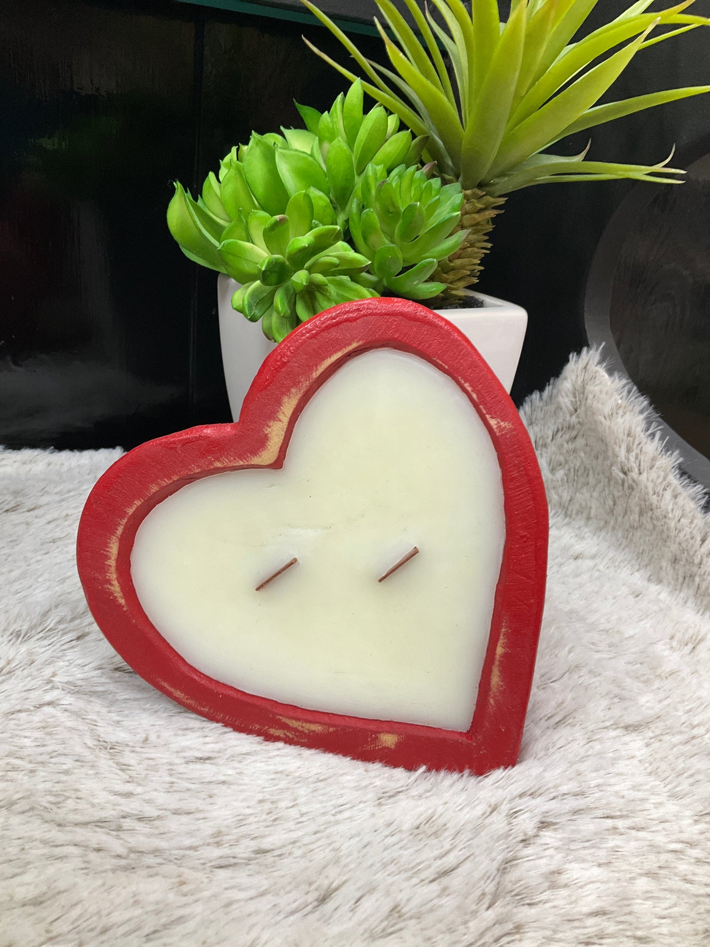 Dough Bowl Red Heart Sweet Grace