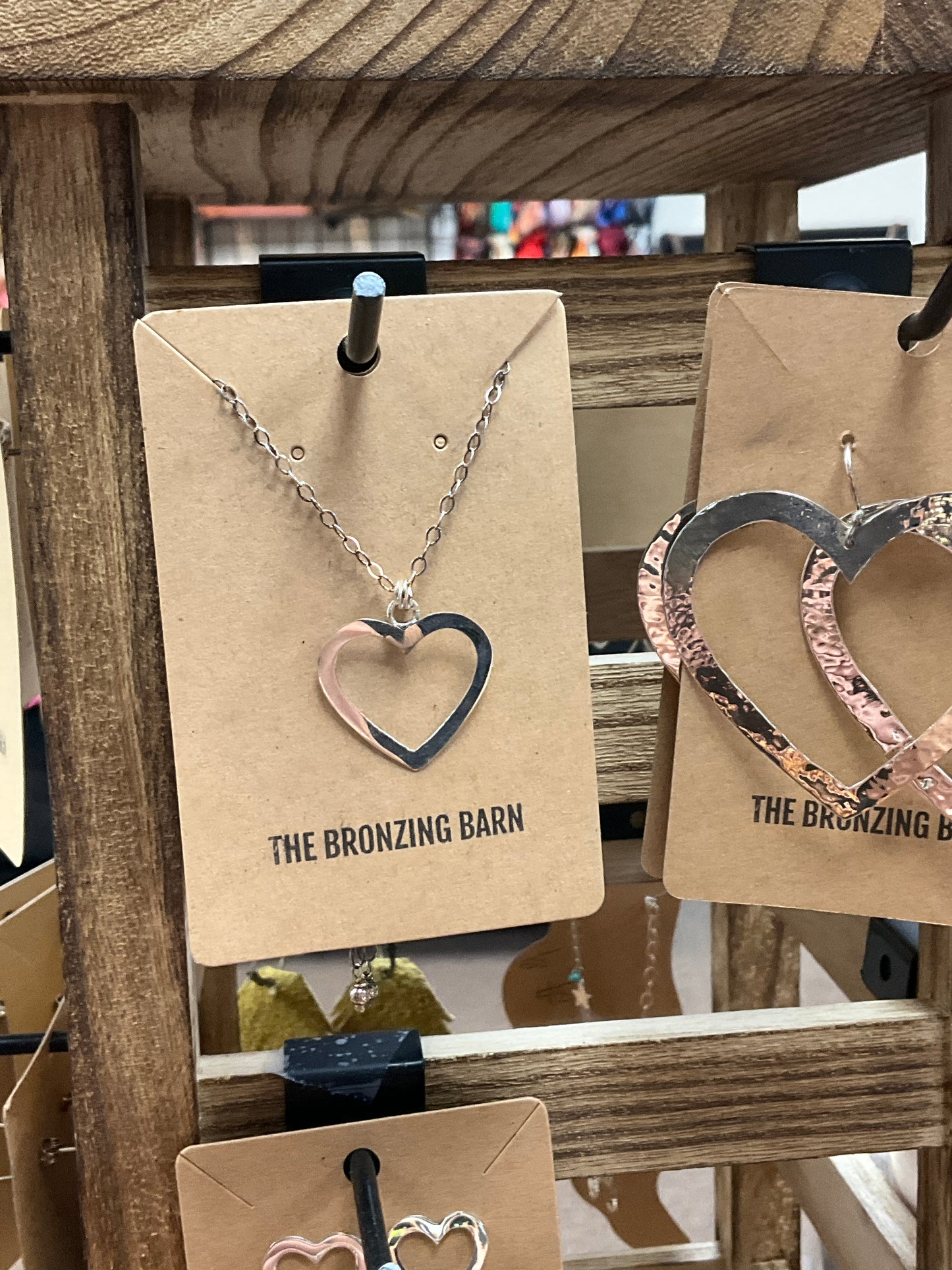 Heart Necklace Sterling