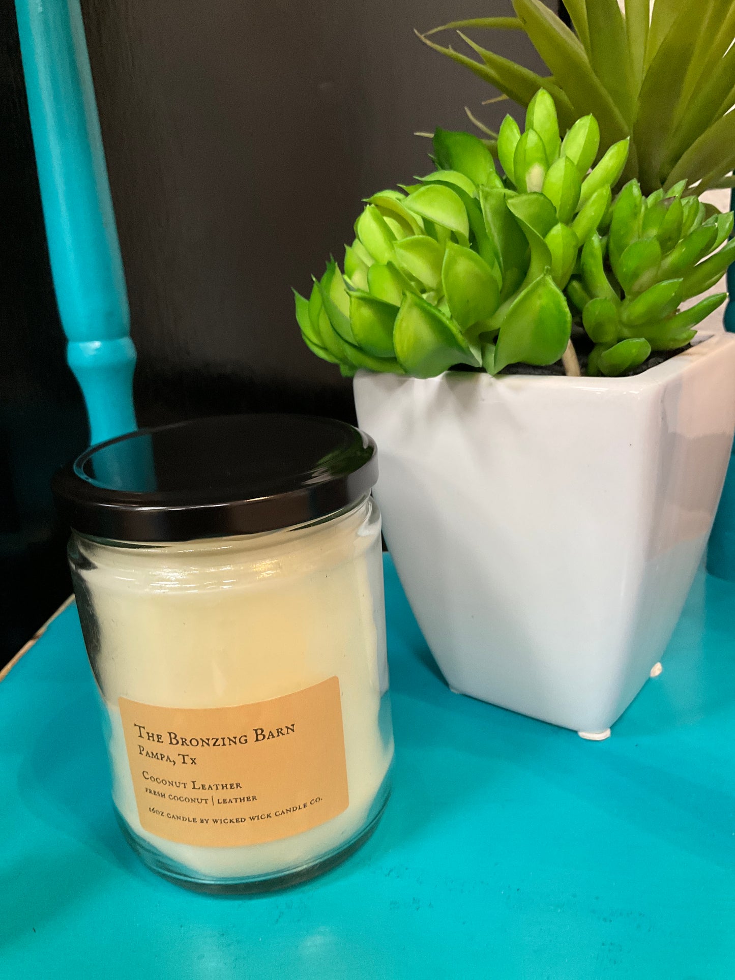 Coconut Leather 16oz candle