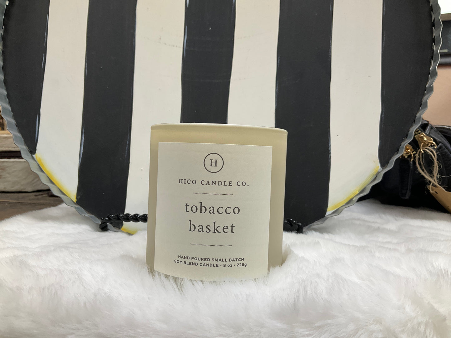 Tobacco Basket Candle