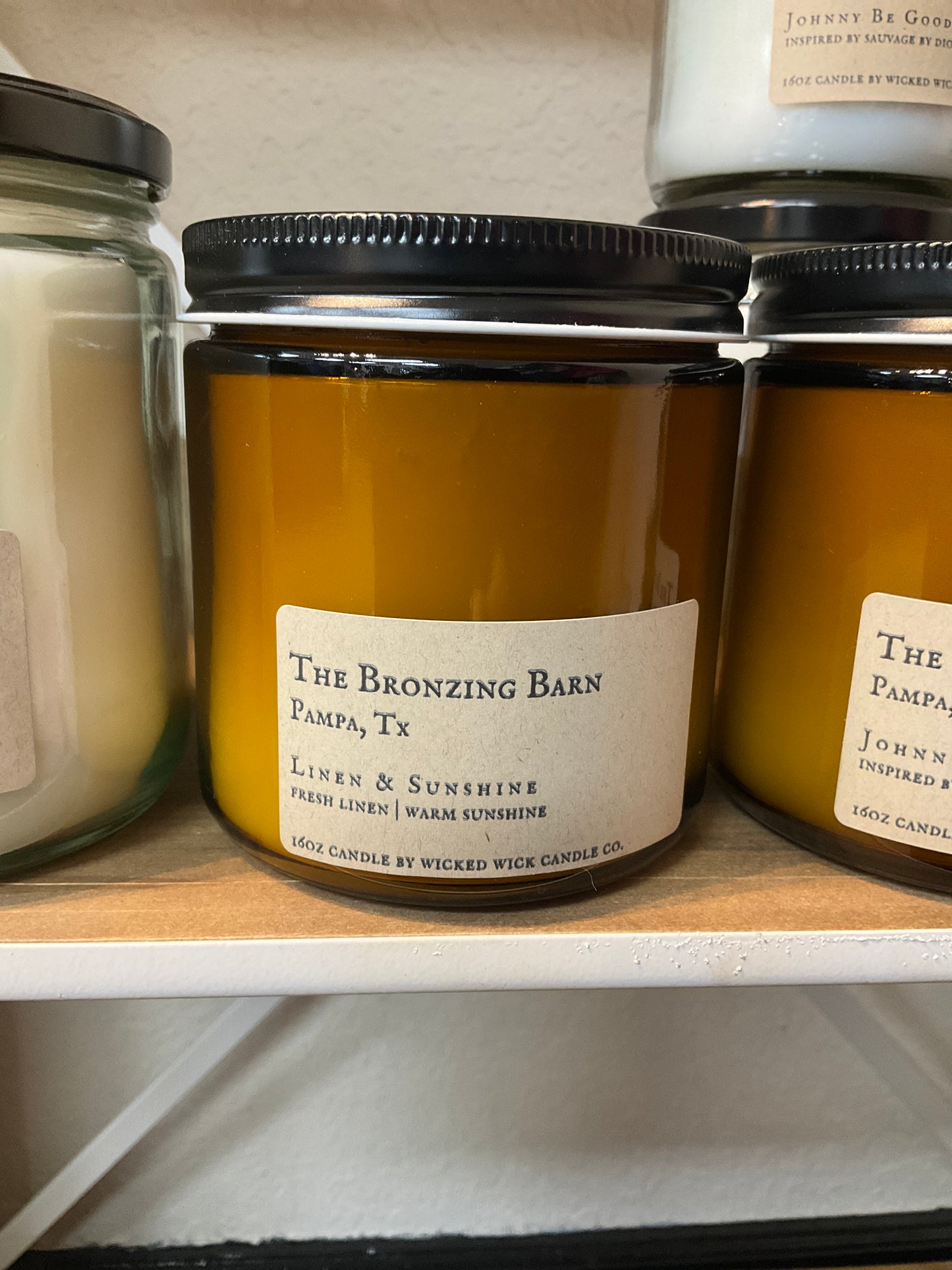 Linen and Sunshine 16 oz candle
