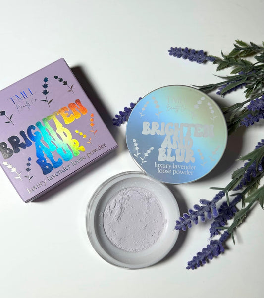 Brighten + Blur Lavender Setting Powder