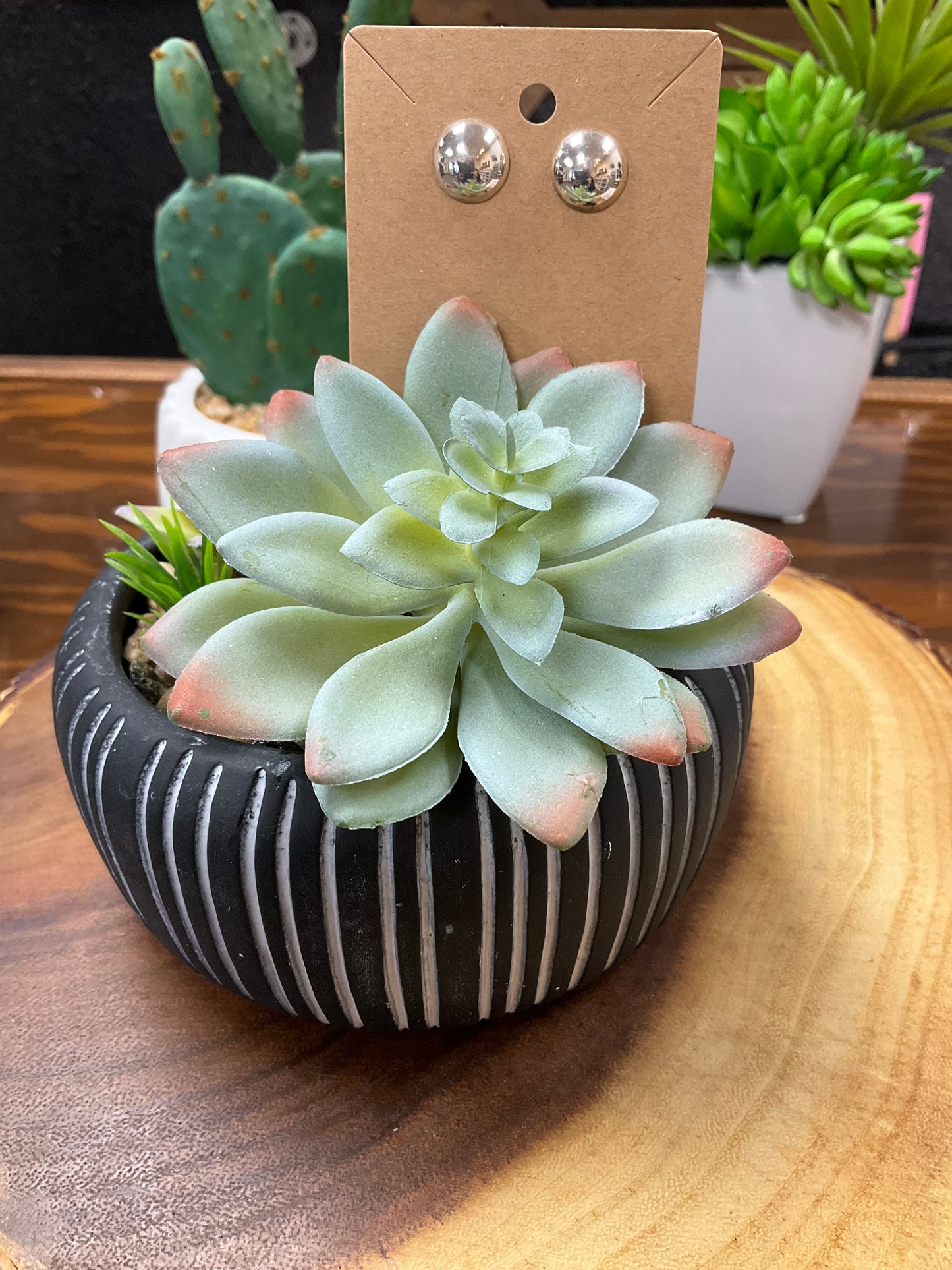 Sterling silver studs