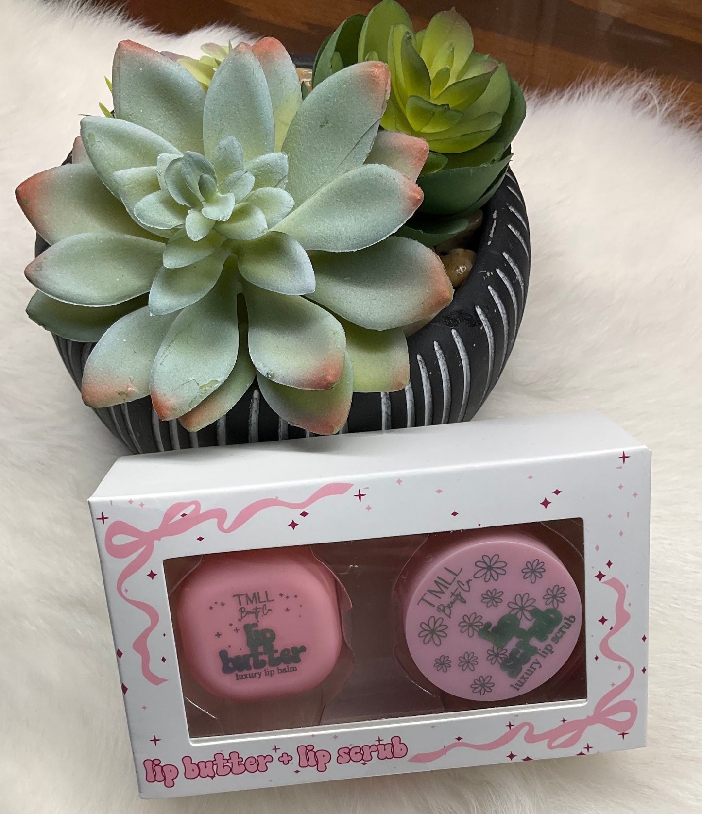Strawberry Lip Butter & Lip Scrub Kit