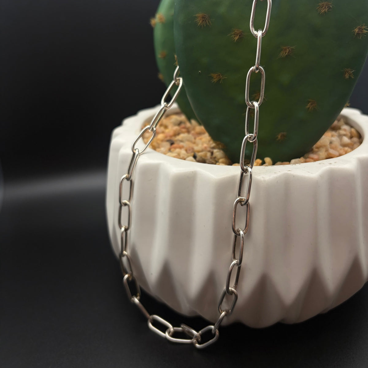 Paper Clip Chain Choker