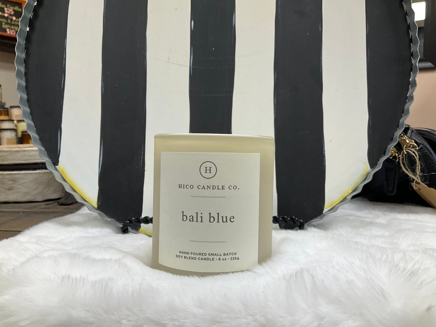 Bali Blue Candle
