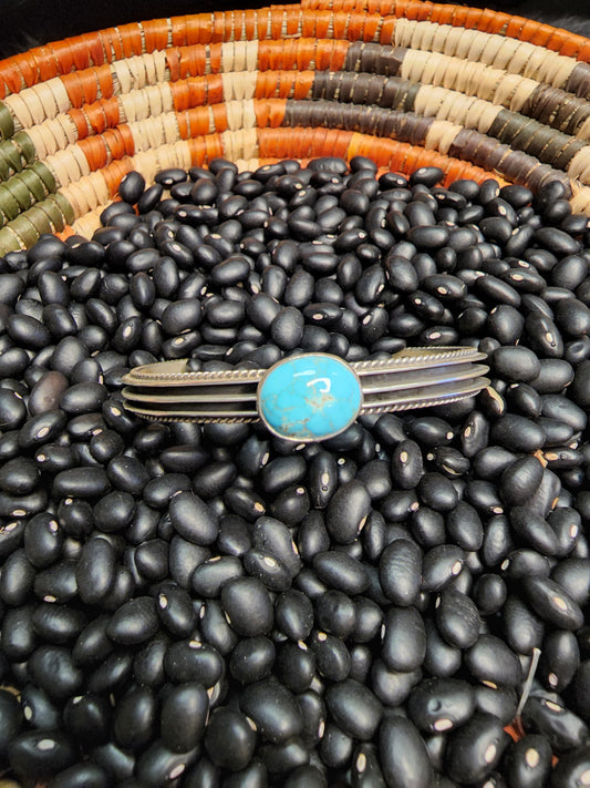 Sterling and Turquoise Cuff Bracelet